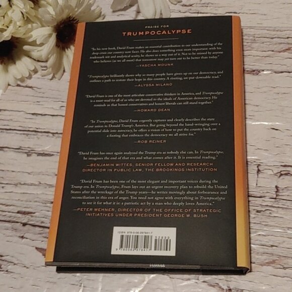 3/$13 Trumpocalypse. Restoring American Democracy by David Frum adult book - Picture 5 of 5